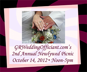 View PDF Invitation to the GRWeddingOfficiant.com First Annual Newlywed Picnic